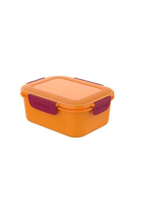 Lunch Box 1.1 liters -Orange/Fuchsia