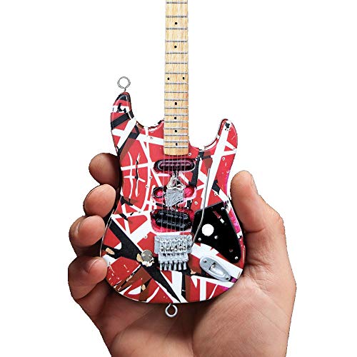 AXE HEAVEN EVH Minature Guitars EVH Frankenstein Mini Replica Guitar Van Halen (EVH001) - Image 1