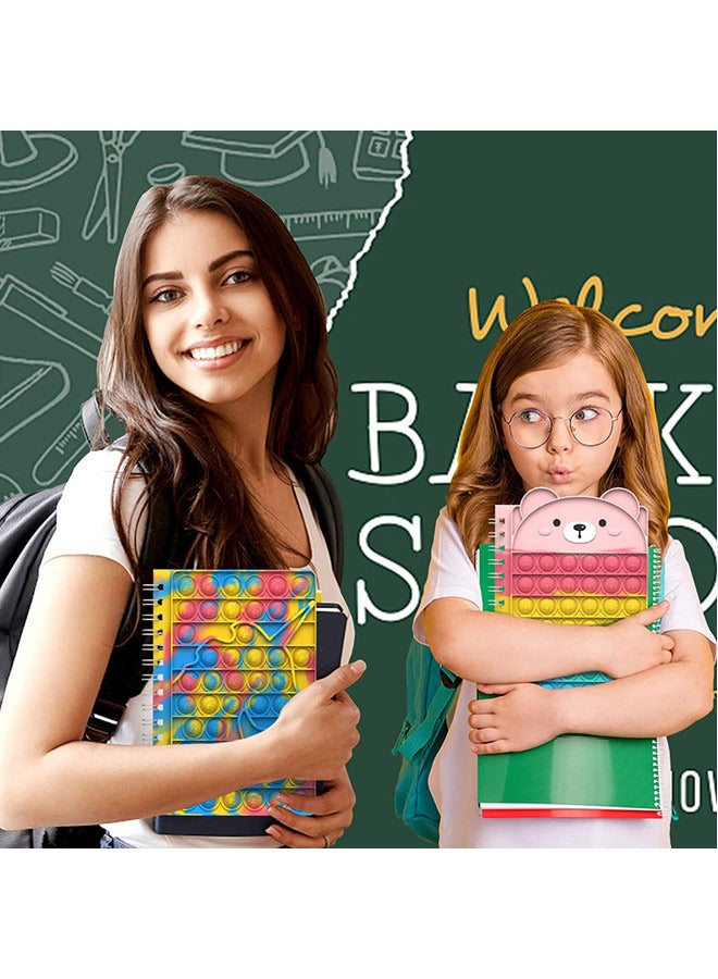 ISank Pop Fidget Spiral Notebook for Kids A5 - Image 4