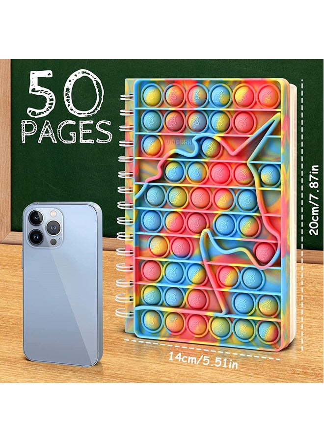 ISank Pop Fidget Spiral Notebook for Kids A5 - Image 2