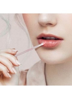 g2plus G2PLUS 100PCS Glitter Crystal Lip Brush, Disposable Lip Brushes, Lip Gloss Applicators,Lip Gloss Wands Applicator Perfect Makeup Tool Kits (Pink)  - Image 4