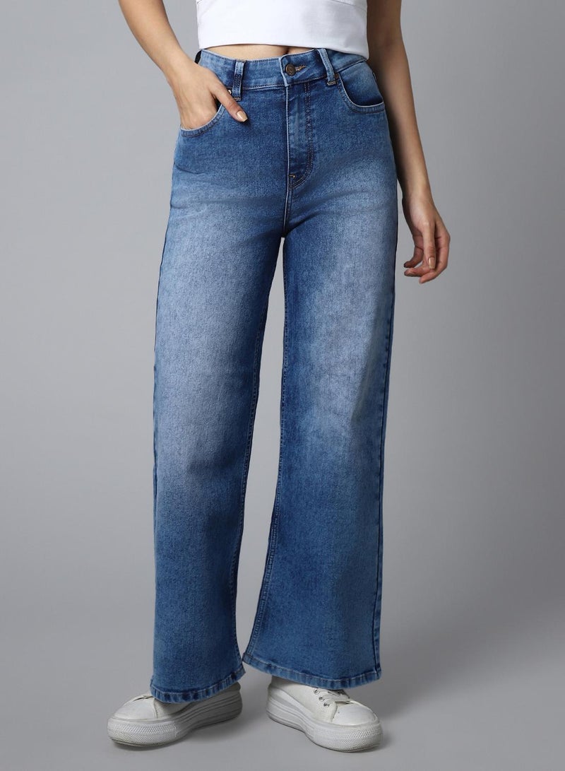 HIGH STAR Blue Jeans for Women - Image 2