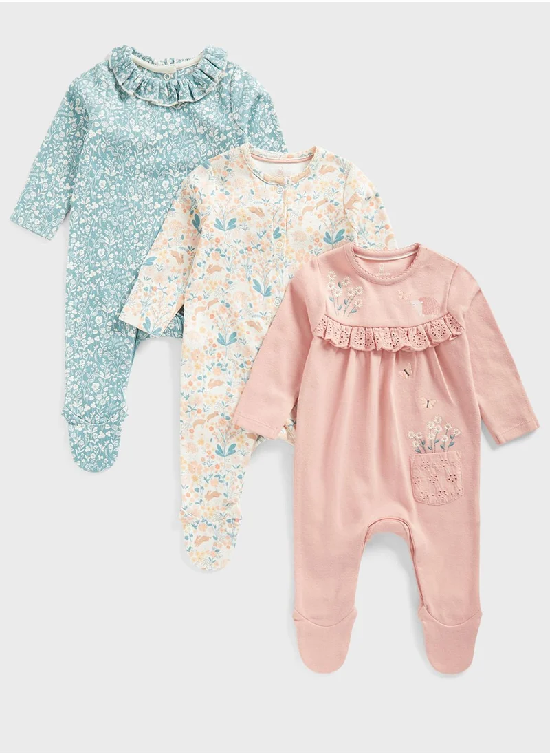 مذركير Infant 3 Pack Assorted Onesies