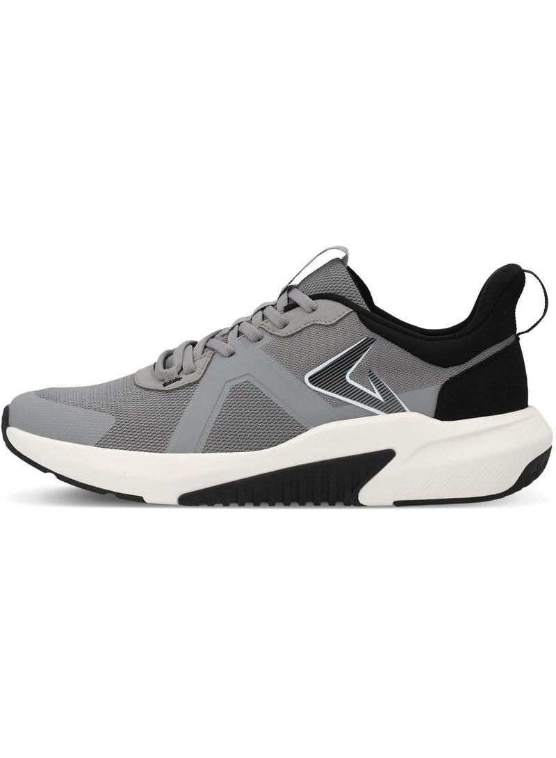 Demix Sport Men's Running Shoes – Grey Training Sneakers with Midsole, Durable Rubber Outsole and Breathable Upper - Image 4