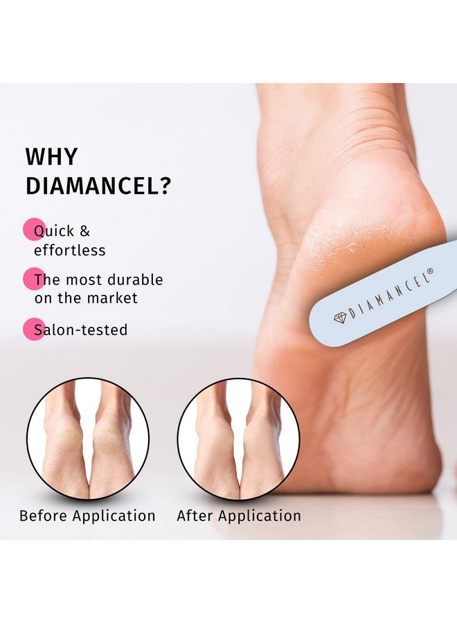 Diamancel Luxury Diamond Foot Buffer 20 Coarse Grit File For Large Calluses Rough Skin - Image 4