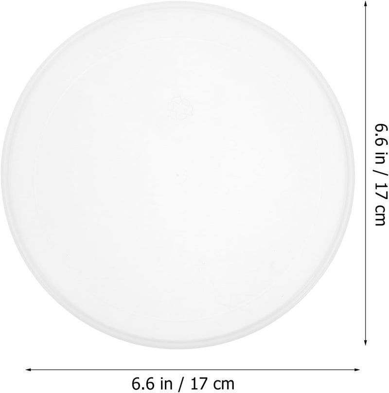 Portable Plastic Plate Set 5pcs White Pp Plates Stackable Eco-friendly Outdoor Camping Barbecue Serving Dishes Party Supplies - Image 2