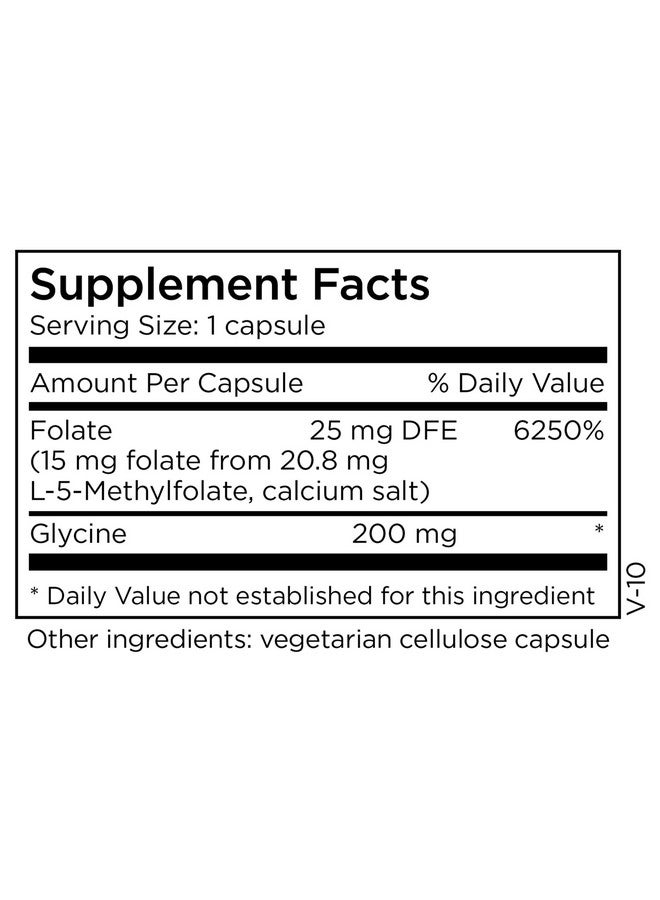 MethylPro 15mg L-Methylfolate - Professional Strength Active Methylfolate, 5-MTHF Supplement for Mood Support & Brain Health - Non-GMO + Gluten-Free with No Fillers (60 Capsules) - Image 2
