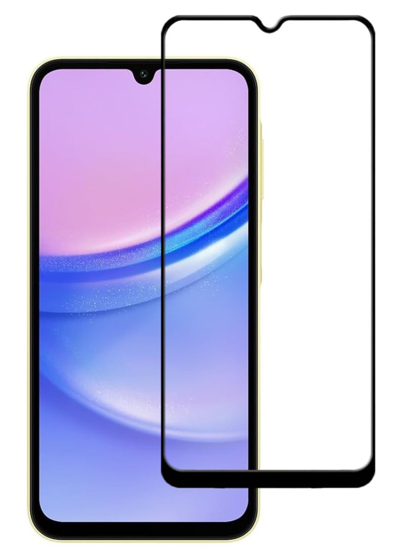 ACLIX Antistatic ESD Dustproof Premium Quality High Definition Tempered Glass Screen Protector Designed For Samsung Galaxy A15 - Image 1