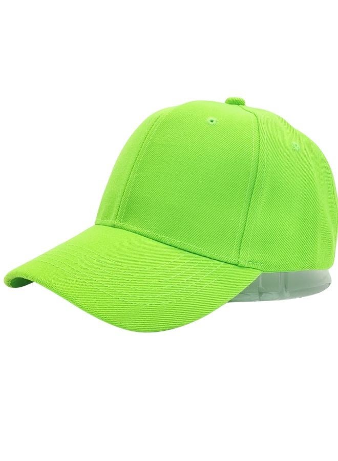 SARAOONT Classic Neon Polyester Baseball Cap - Adjustable Unisex Dad Hat for Running, Workouts, and Outdoor Activities in All Seasons - Image 2