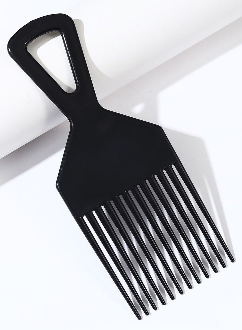 Premium Wide-Tooth Comb for Thick Curly Hair – Elegant & Luxurious Design, Matte Black - Image 1