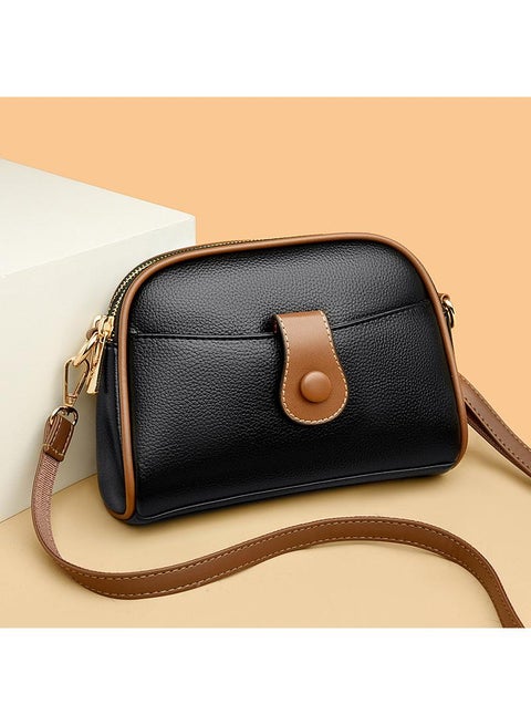 Women'S PU Crossbody Bag Versatile Shoulder Bag Casual Waist Bag Lightweight Suspender Shell Bag Small Square Bag ﻿