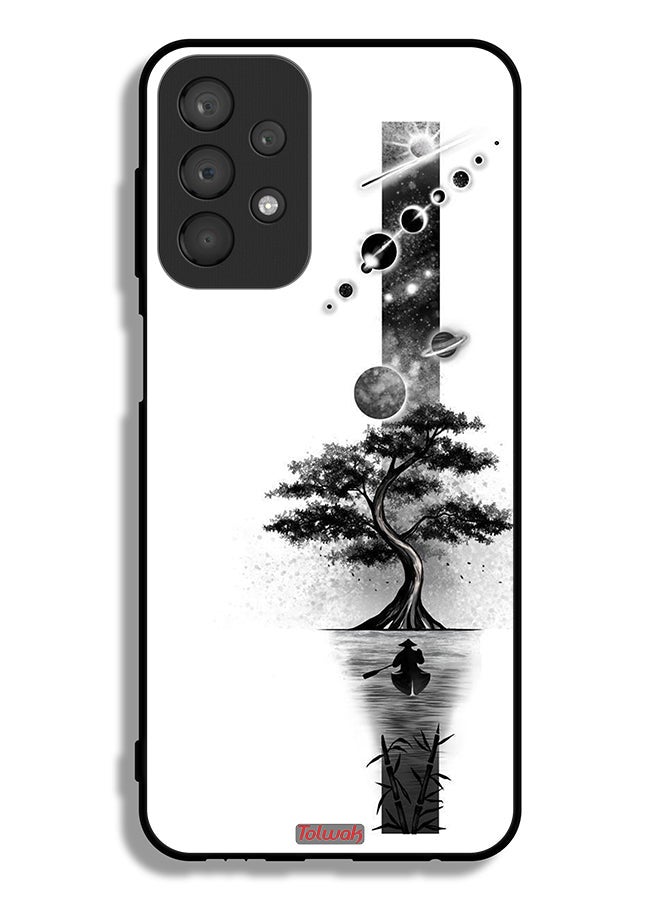 Tolwak Samsung Galaxy A23 4G Protective Case Cover Earth Space Art - Image 1