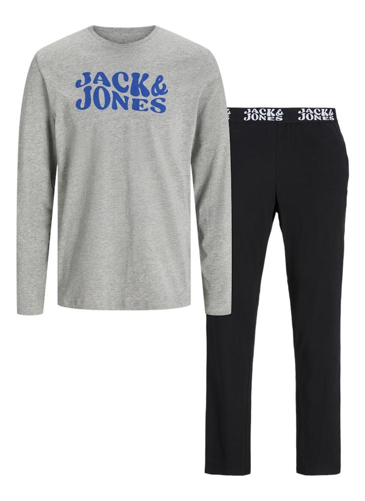 Jack & Jones Junior Kids Logo Print T-Shirt & Pants Set  - Image 1