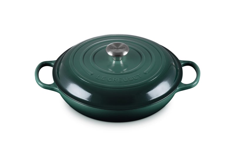 Le Creuset Le Creuset Enameled Cast Iron Signature Braiser 35 qt Artichaut 