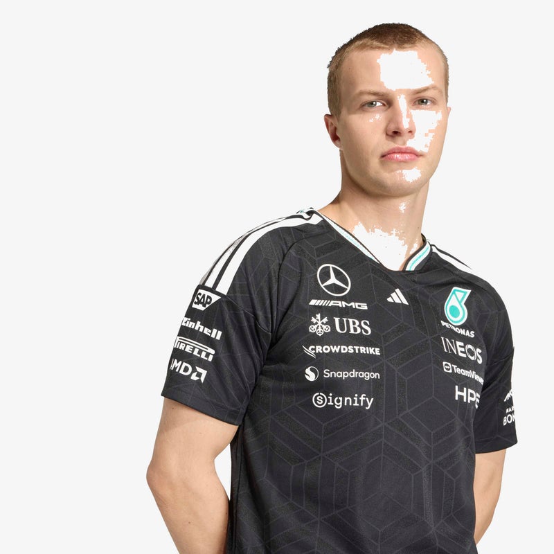 Adidas MERCEDES - AMG PETRONAS FORMULA 1 TEAM DRIVER JERSEY AUTHENTIC - Image 5