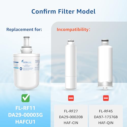 Filterlogic DA29-00003G Refrigerator Water Filter, Replacement for Samsung DA29-00003G, DA29-00003B, Aqua-Pure Plus, RFG237AARS, DA29-00003F, HAFCU1, RFG297AARS, RS22HDHPNSR, WSS-1 (Pack of 3) - Image 5