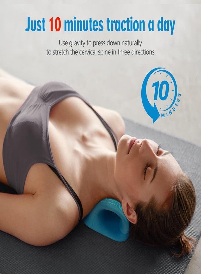 PHYSIO WORLD Ergonomic Memory Foam Neck Cushion for Travel & Home - Soft Support Pillow for Neck Pain Relief, Car, Office & Airplane Use - Image 4