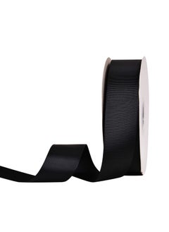 Solid Grosgrain Ribbon 1 1/2 Inch 50 Yards For Gift Package Wrapping Floral Design Crafting Party Wedding Decorations Black - pzsku/ZB76E8380994CC622B797Z/45/_/1724479234/04fcf979-c26c-4e6d-8b01-15f010c5d8d1