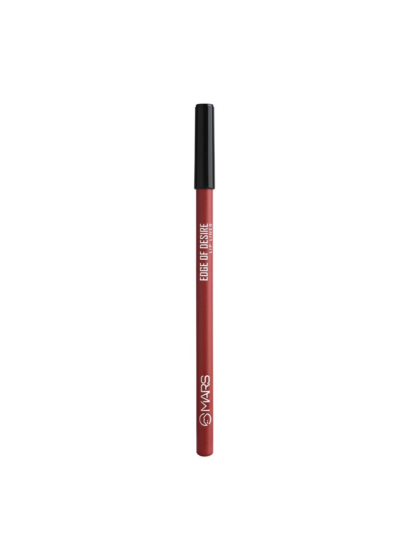 MARS COSMETICS Matte Lip Liner | One Swipe Smooth Application | Long Lasting Lip Pencil (1.4gm) (06-RED TEASE) - Image 2