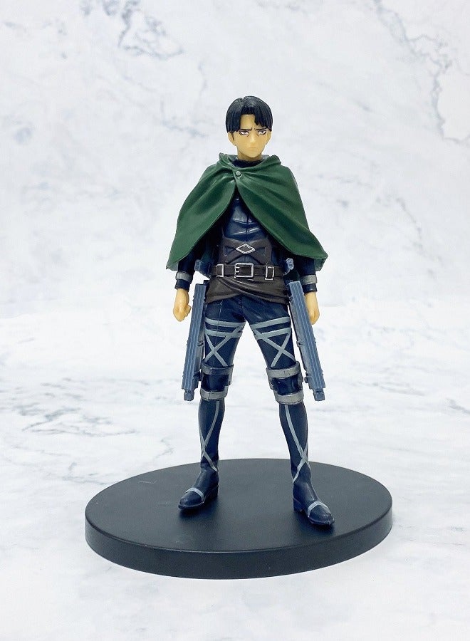 HALAMODO Attack on Titan Captain Levi's Figurine, a Graceful Car Interior Decoration - Image 1