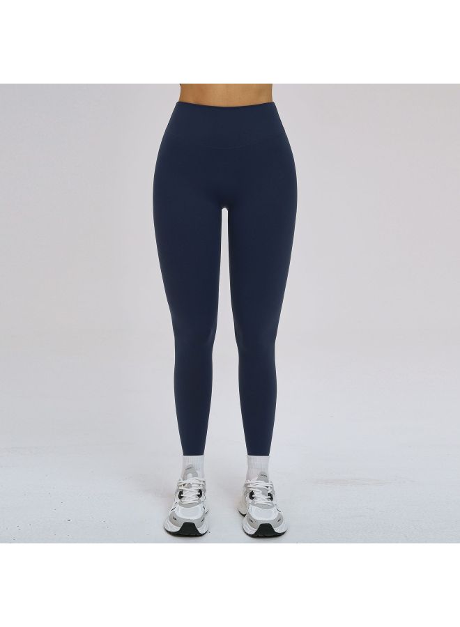 Hot High-waisted Yoga Pants Without Awkward Lines, Outdoor Tight-fitting Lifting Sports Pants 5087