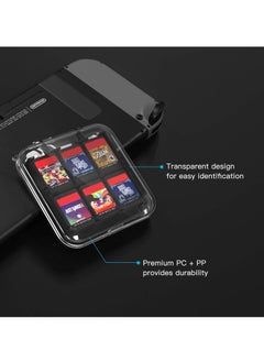 Excefore Game Card Case, Portable Game Card Storage Box with 24 Game Card Slots and 12 Micro SD Card Slots Compatible with Nintendo Switch.  - Image 3