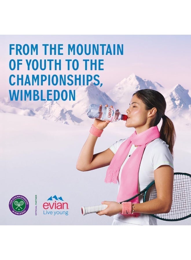 Evian Natural Mineral Drinking Water Bottles 24x500ml - Image 4