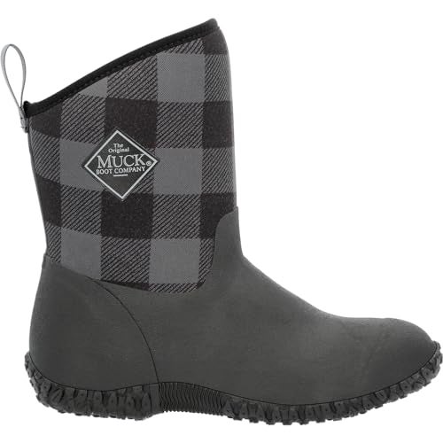 MUCK Women's Muckster II Mid Fleece Boot, Black, Size 10(M) - Image 1