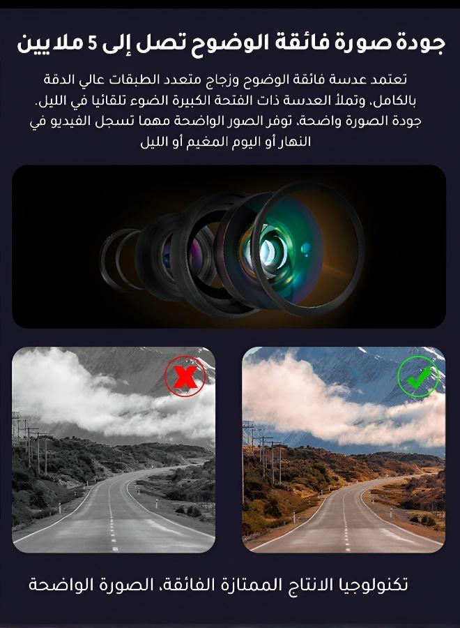 كاميرا مراقبة لاسلكية تعمل بالطاقة الشمسية، لا حاجة إلى توصيل بسلك الكهرباء أو الاتصال بواي فاي - Image 4