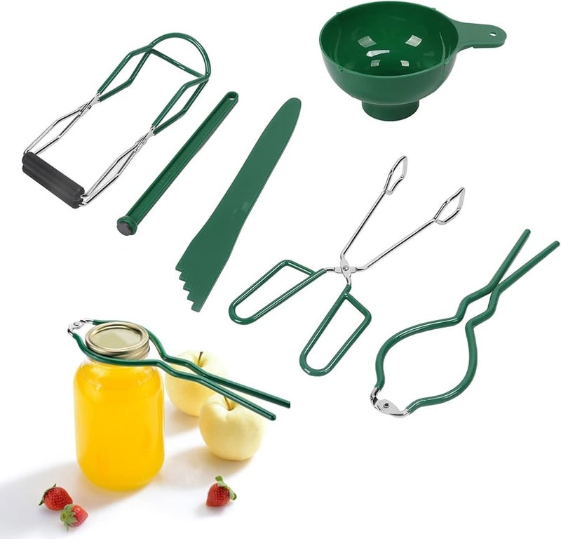 Stainless Steel Canning Kit 6 Pcs Home Preserving Jam Making Starter Set - Image 5