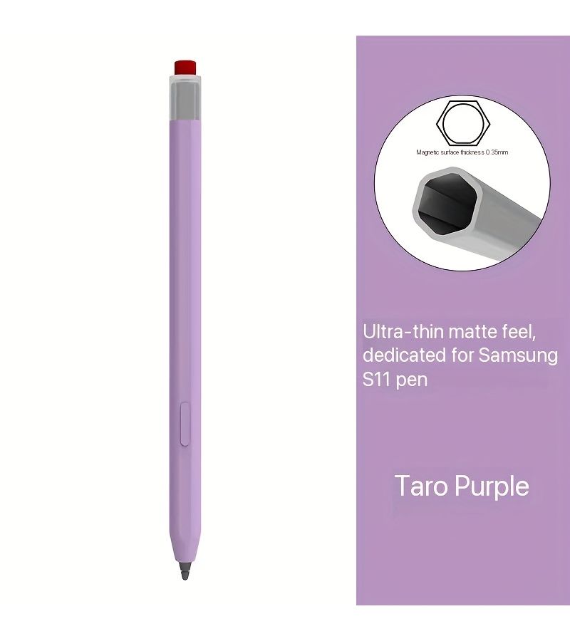 Black Drop Proof Stylus Pen Case For Samsung Galaxy Tab S11 Ultra - Image 4