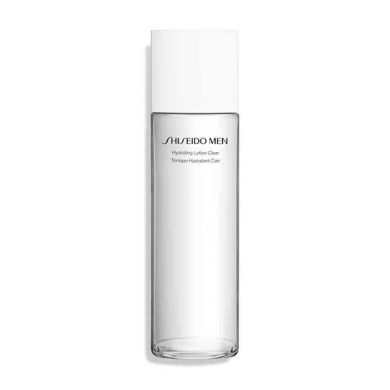 Shiseido Men Hydrating Lotion Clear - 5 oz - Delivers 12-Hour Hydration & Visibly Improves Roughness - Non-Comedogenic - All Skin Types - Paraben Free & Mineral Oil Free - Image 1