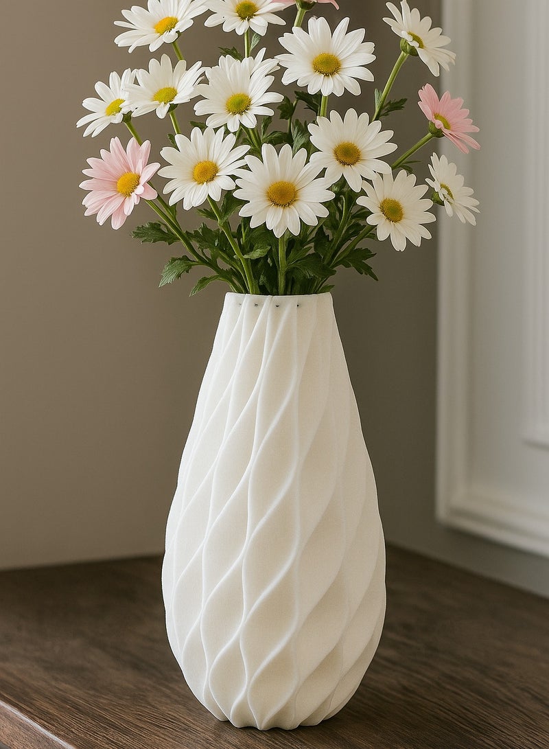 أخوة ثلاثي الأبعاد مزهرية الهدوء - قطعة ديكور منزلية أنيقة وهادئة - Image 1