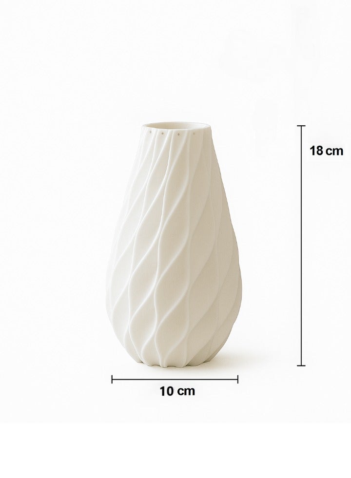 أخوة ثلاثي الأبعاد مزهرية الهدوء - قطعة ديكور منزلية أنيقة وهادئة - Image 2