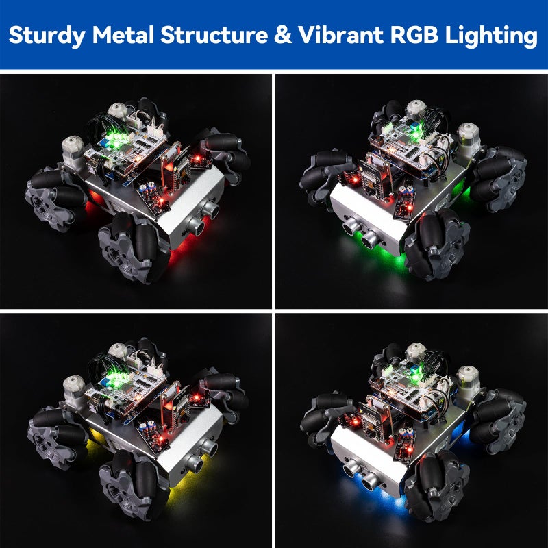 SunFounder Smart Robot Car Kit Compatible with Arduino UNO R3, FPV, ESP32 CAM, APP Romote Control, Educational Robotic Kit for Adults - Image 5