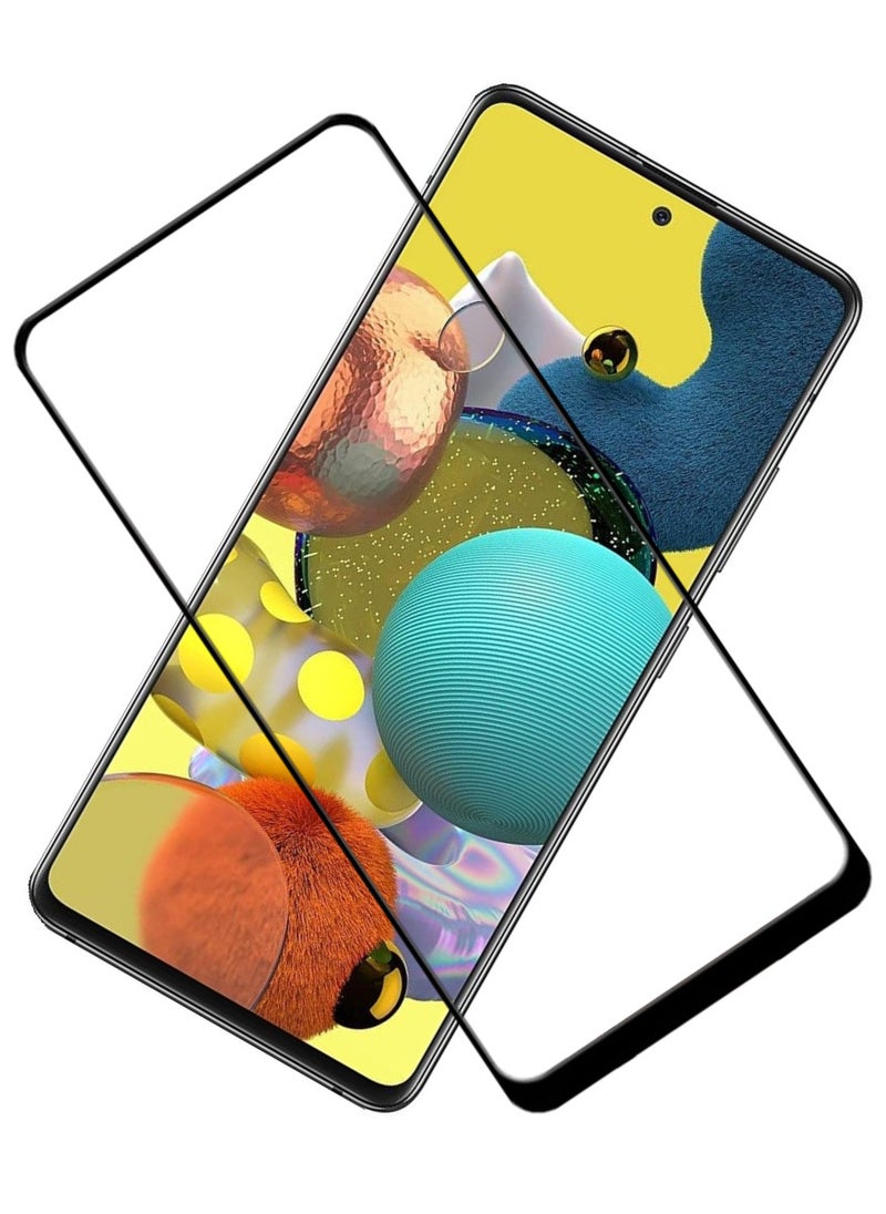 ACLIX Antistatic ESD Dustproof Premium Quality High Definition Tempered Glass Screen Protector Designed For Samsung Galaxy A51 - Image 1