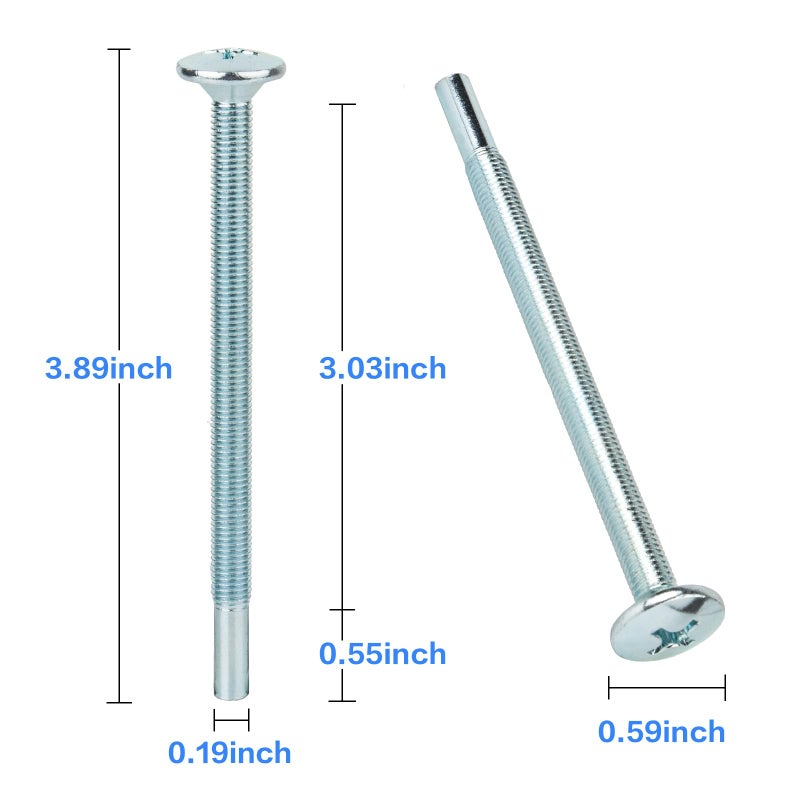 Osyyhe DE60-20066A 2079902 Microwave Mounting Flat Bolts | Microwave Installation Flat Bolts | Compatible with Samsung, Kenmore, Maytag Microwave ovensï¼ˆ2PACKï¼‰ - Image 2