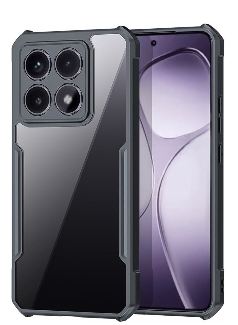 غطاء الحالة لـ Xiaomi 14T 5G / 14T Pro 5G ، غطاء خفيف الوزن رقيق للغاية ناعم TPU ، غطاء حالة الهاتف المحمول الأسود