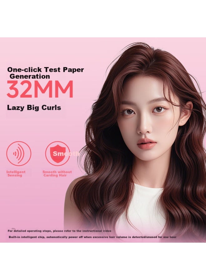 Aux (aux) Automatic Hair Curler 32mm Ionic Electric Curling Iron Lazy Portable Hair Curler For Women Big Wavy Hair Curler Birthday Gift For Girlfriend - Image 4
