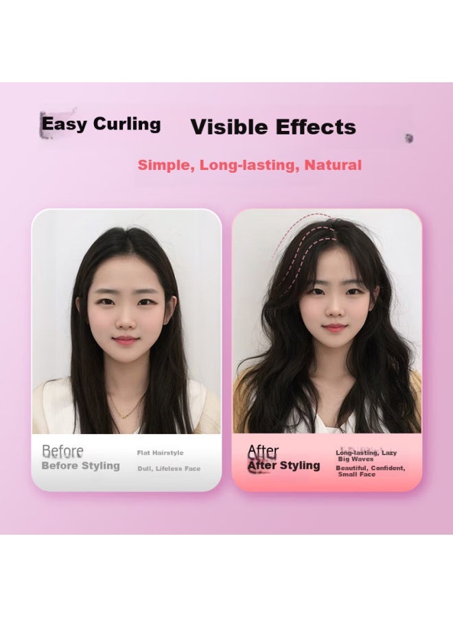 Aux (aux) Automatic Hair Curler 32mm Ionic Electric Curling Iron Lazy Portable Hair Curler For Women Big Wavy Hair Curler Birthday Gift For Girlfriend - Image 1