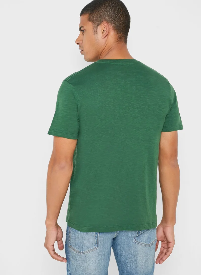 Fabric Flavours Incredible Hulk Crew Neck T-Shirt