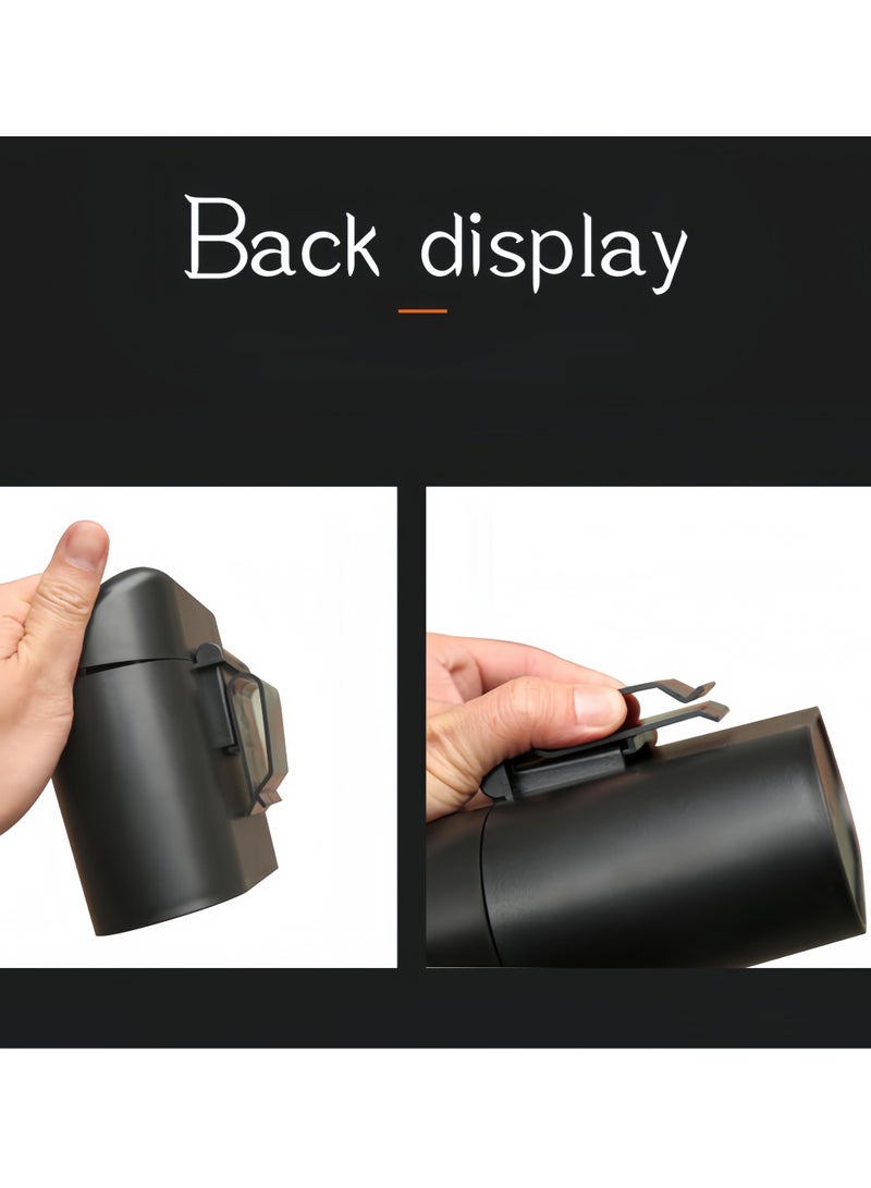 Eilimi Car Trash can,Mini Trunk Push Hanging Portable car Trash Bin Suitable for car,desk - Image 3