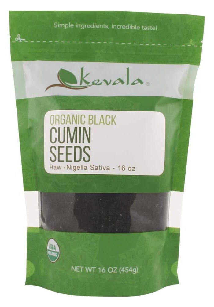 Kevala Organic Black Cumin Seeds 16 Oz - Image 1