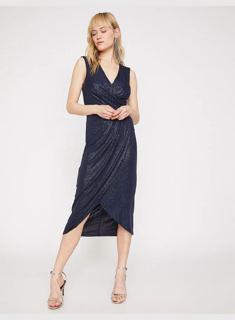 KOTON Shimmer Detailed Dress