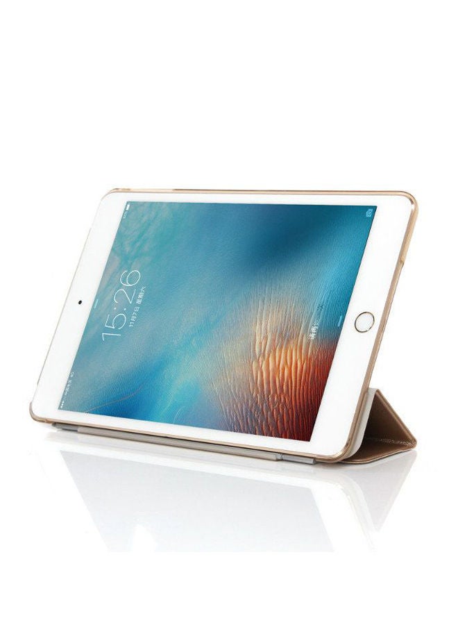 إسكدنيا غطاء حماية 2 في 1 لجهاز أبل آي باد ميني 4 ذهبي - Image 2