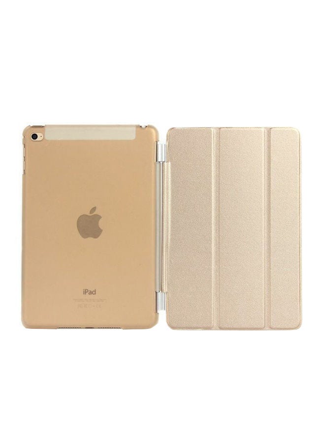إسكدنيا غطاء حماية 2 في 1 لجهاز أبل آي باد ميني 4 ذهبي - Image 1