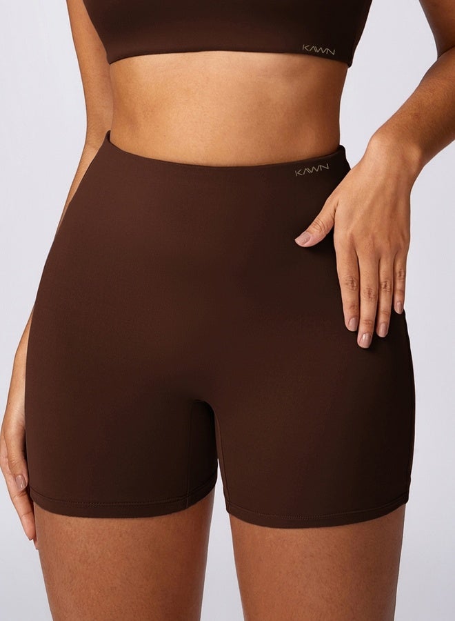 KAWN.YOGA Womens High Waist Workout Sport Yoga Shorts  - Image 3