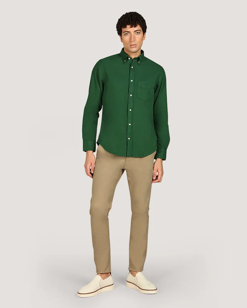 GANT Regular Garment Dyed Twill Shirt