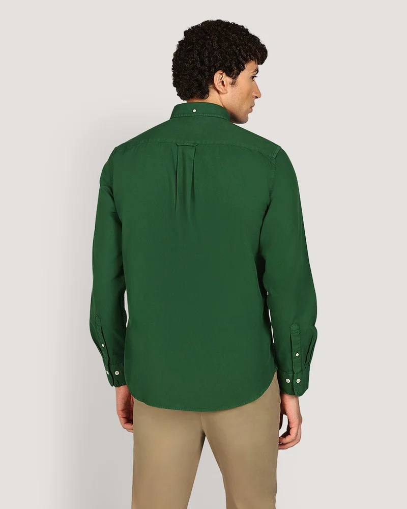 GANT  Regular Garment Dyed Twill Shirt for Men | Best Price UAE