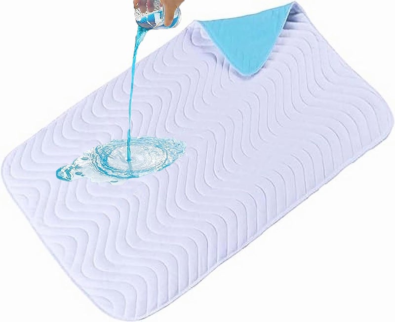 U-HOOME U HOOME Baby Waterproof Bed Pad - Washable Mattress Protector for Potty Training and Incontinence - Image 1